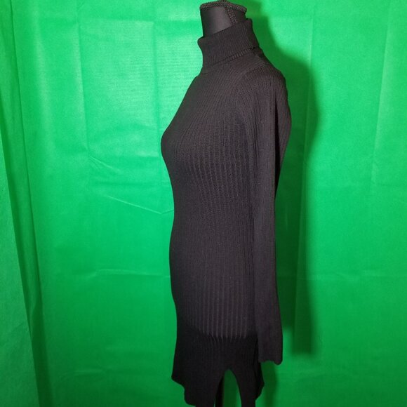 Better Be Women’s Medium Black Sweater Dress Citywear Business Party Warm - Picture 4 of 7